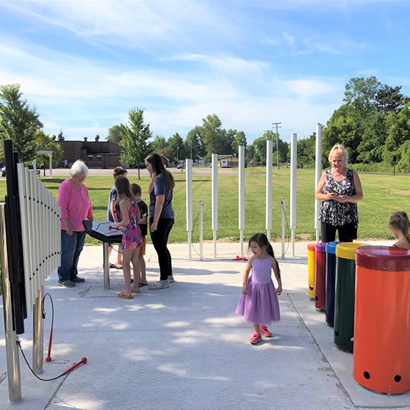 Bridge to Bay Musical Parklet Marine City, Michigan preview 3